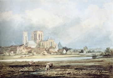  York Canvas - York watercolour painter scenery Thomas Girtin